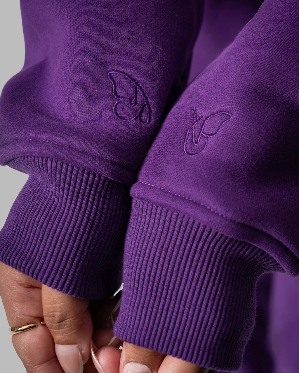 Nocturne Half Zip Dark Purple