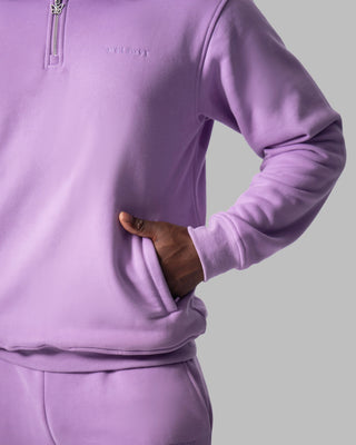 Nocturne Half Zip Light Purple