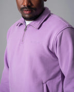Nocturne Half Zip Light Purple