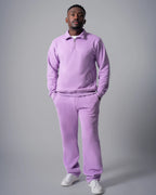 Nocturne Half Zip Light Purple